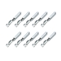 Preview: 10x GET 0.64 Kontakt Pin Stecker Crimp Buchse 0,50-0,75mm² TE TYCO AMP 1393366-1