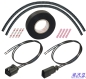 Preview: Reparatur Kit Stecker Set VW AUDI 1J0973802 / 1J0973702 Kabelsatz Wellrohr Tape