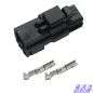 Preview: Reparatursatz 2-pol. Stecker 211PC022S0149 Temperatursensor, Verdampfer