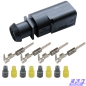 Preview: Reparatursatz 4-polig Stecker 4B0973812 4B0 973 812 passt zu VW AUDI SEAT SKODA