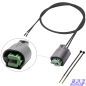 Preview: Reparatursatz Kabel Stecker 2-pol. passt zu BMW 61138365340 Raddrehzahlsensor