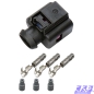 Preview: Reparatursatz Stecker 3-polig 8K0973703 8K0 973 703 passt zu AUDI VW SEAT SKODA