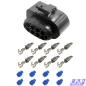 Preview: Reparatursatz Stecker Buchse 8-pol. 3A0973734 passt zu VW, Eberspächer Hydronic