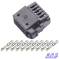 Preview: Reparatursatz Stecker MQS 10-polig passend zu VW 6R0972930 6R0 972 930