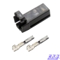 Preview: Reparaturset 2-polig Stecker f. Kabelbaum passend zu Harley Davidson 72912-01BK