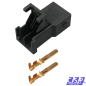 Preview: Reparaturset 2-polig Stecker wie VW AUDI 893971632   893971992 Stift Buchse