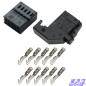 Preview: Reparaturset MQS Stecker 10-polig 0,50²-0,75² wie VW 1J0972930A / 1J0 972 930A