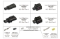 Preview: Sortiment Steckverbinder Set Stecker MT2 bzw 1.5 Serie 2-pol 3-pol VW AUDI SEAT