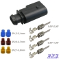 Preview: Stecker passt zu VW 8D0973822 Multi Reparatursatz 2-pol. Stift 0,5²-2,5² VW 8D0 973 822