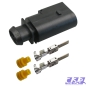 Preview: Stecker 8D0973822 Reparatursatz 2-pol. Stift FLRY 2,5² passend VW 8D0 973 822