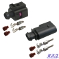 Preview: Stecker Set 1J0973722   8D0973822 Reparaturset 2-pol. 1,00²-2,50² passend zu VW