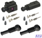 Preview: Stecker Set VW 1J0973802 Reparatursatz 2-pol. Stift/Buchse/Tülle 6N0906102 ABS ESP