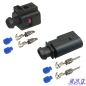 Preview: Stecker Set passend zu VW 1J0973722   8D0973822 Reparaturset 2-pol. 0,50²-1,00²