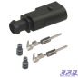 Preview: Stecker VW 1J0973802   1J0973702 Reparaturset 2-pol Steckverbinder Stift/Buchse 