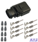 Preview: Reparatursatz Stecker 8-pol. passt zu VW AUDI 1J0973814   1J0973714 Stift Buchse