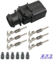 Preview: Stecker VW 3B0973813   1J0973713 Reparaturset 6-pol. Steckverbinder Stift / Buchse 