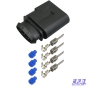 Preview: Stecker passt zu VW 1J0973824 Reparatursatz 4-pol. Stift 0,5²-1,0² z.B. Lamdasonde