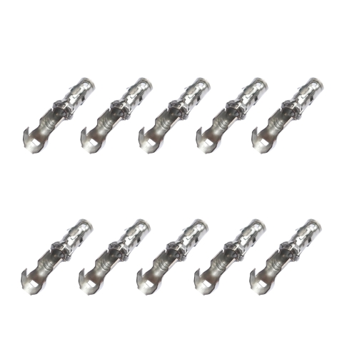 10x Kontakt f. Rundstecker Buchse 1,00²-2,50mm² DIN 72585 Stecker System 2.50mm