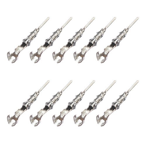 10x Kontakt f. Rundstecker Stift 0,50mm²-1,00mm² DIN 72585 Stecker System 1.50mm