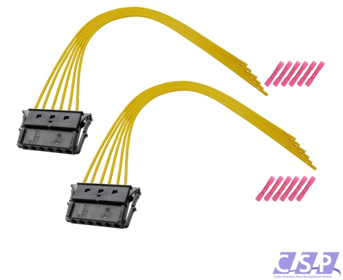 2x Stecker 6-pol. Heckleuchte Rückleuchte Mercedes C-Klasse A-Klasse Sprinter