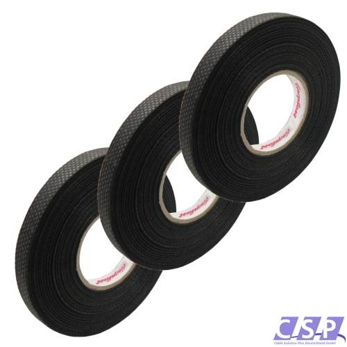 3x Tape Klebeband Gewebeband Coroplast 9mm x 25m Tapeband Isolierband KFZ PKW Elektro Industrie