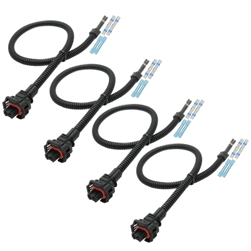 4xReparatursatz Stecker Wellr. Injektor Einspritzdüse HDi 1,9 CDTi Opel Fiat BMW