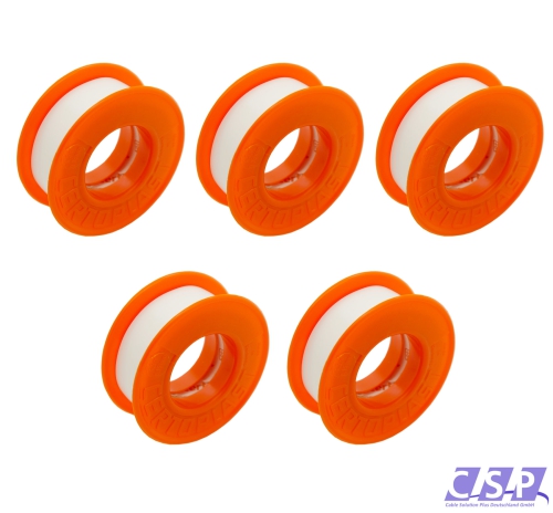 5x Isolierband weiß 4,5m x 15mm Klebeband Tape PVC VDE Elektrik Industrie KFZ