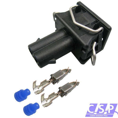 Reparatursatz 2-polig JPT Stecker passt zu VW 037906240 Einspritzventil EV1