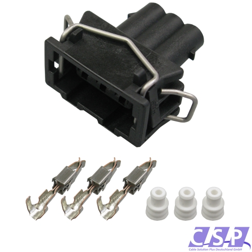 Reparatursatz 3-polig 1,5²-2,5² JPT Stecker passt zu VW 357972753 357 972 753