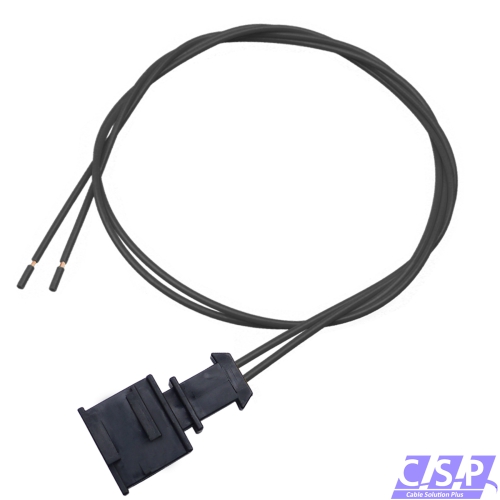 KFZ Stecker 2-polig Reparatursatz Steckverbinder Universalverbinder Auto +  Kabel