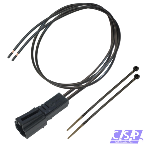 Reparatursatz Kabelsatz Stecker 2-polig wie VW AUDI 4E0972575 Steckverbinder