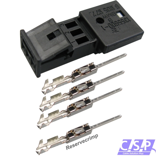 Reparatursatz MQS Stecker 3-polig 0,50²-0,75² passt zu BMW 6905977 6 905 977