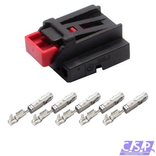 Reparatursatz Stecker 5-pol. für VW 5K0972705 Rücklicht Heckleuchte Sitzheizung