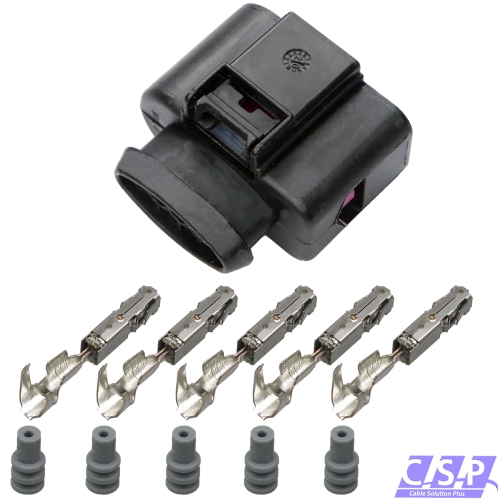 Reparatursatz Stecker 5-polig 8K0973705 8K0 973 705 passt zu AUDI VW SEAT SKODA