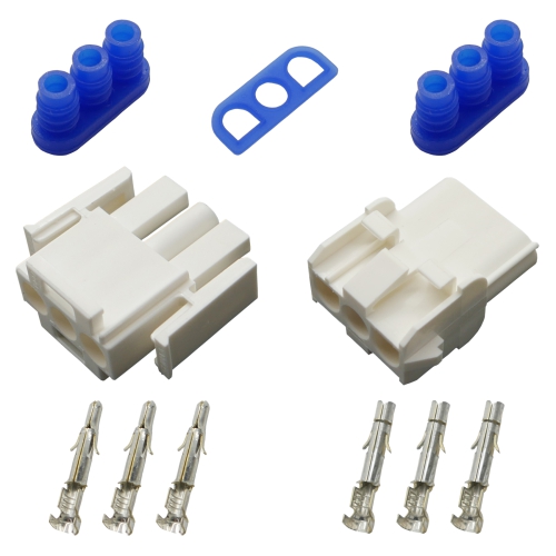 Stecker Set Steckverbinder gedichtet Universal Mate N Lok 3-polig und Kontakte