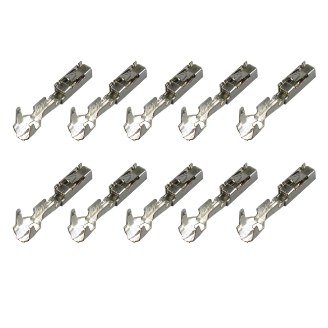 10x MQS Quadlock Buchse Stecker Crimp Kontakt 0,25²-0,35² gedichtet passt zu VW