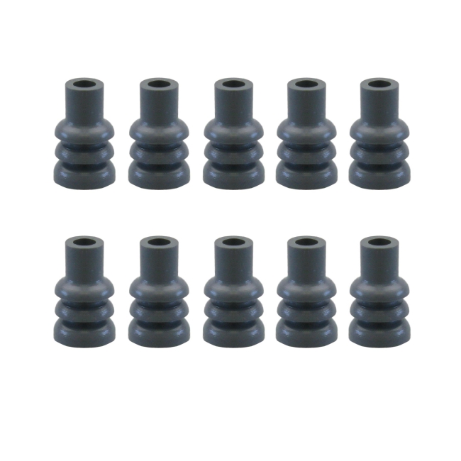 10x Seal grau f. Kontakte der Econoseal 070 Serie LKW AUTO Motorrad Industrie