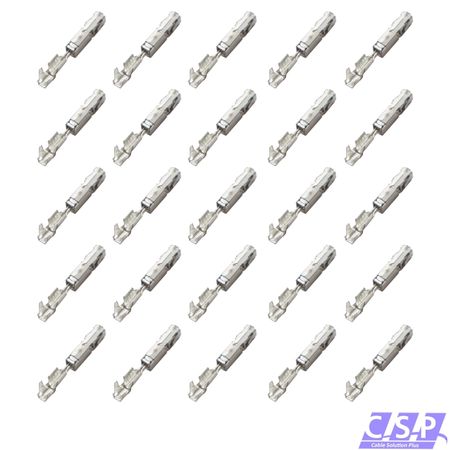 25x MCP 1,5 Kontakt Stecker Crimp Buchse 0,50-1,00mm² 1241374-1 / 105112.01