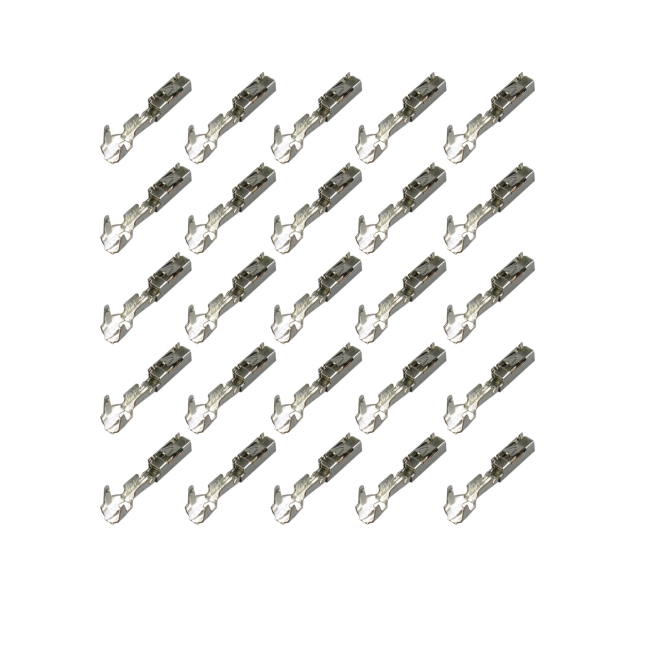 25x MQS Quadlock Buchse Stecker Crimp Kontakt 0,25²-0,35² gedichtet passt zu VW