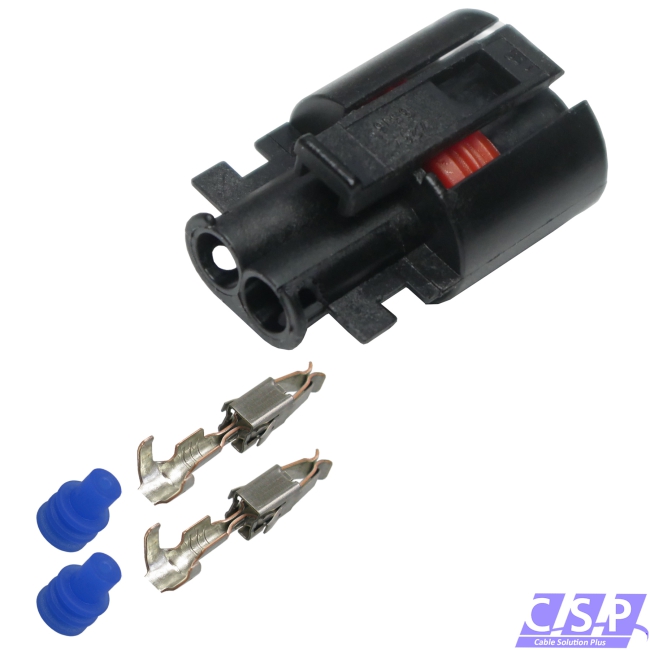 Reparatursatz 2-polig Stecker wie VW AUDI 357973202 / 6N0927997A Steckverbinder