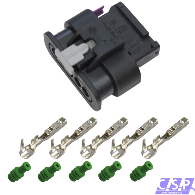 Reparatursatz 5-polig Stecker wie VW 4F0973705 wie FIAT 51909648 Heckleuchte