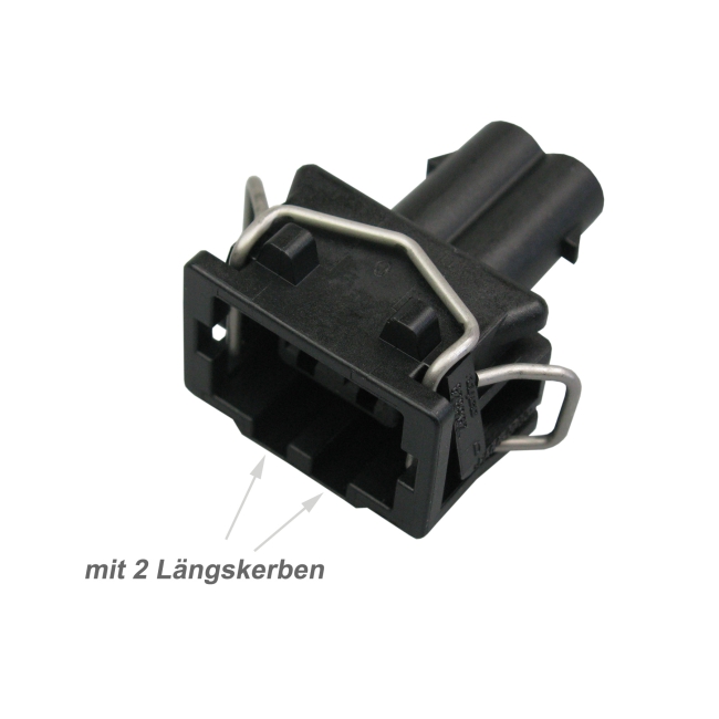 Reparatursatz JPT Stecker 2-polig 0,5²-1,0² passt zu VW 357972752 357 972 752