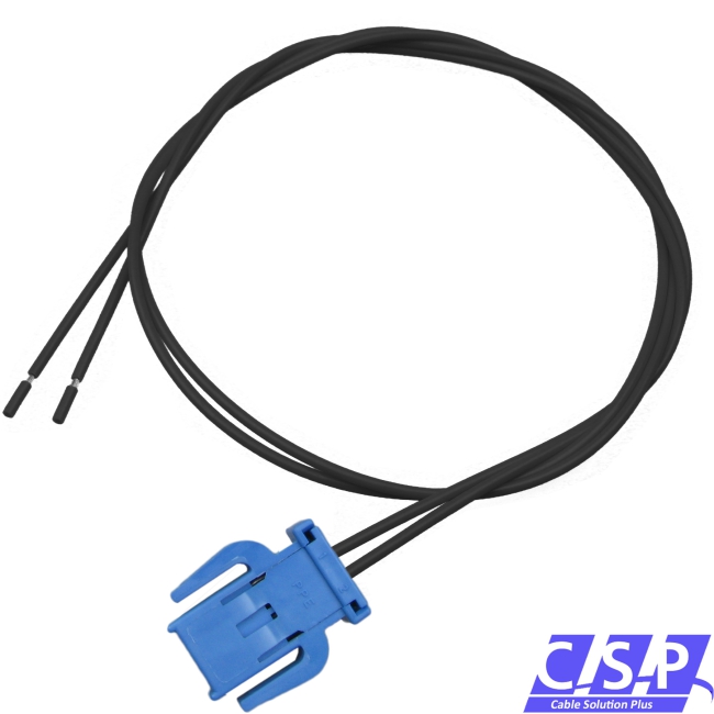 Reparatursatz Kabelsatz 2-polig wie VW 893971632 893 971 632 blau Buchse