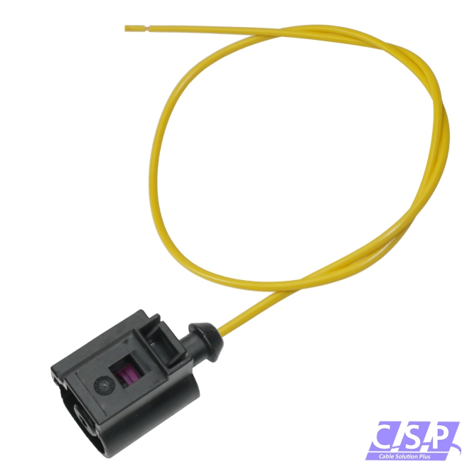 Reparatursatz Kabelsatz Stecker 1-polig wie VW 1J0973081 z. B.  Öldruckschalter