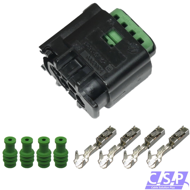 Reparatursatz Stecker 4-polig zu VW AUDI 8E0971934 8E0 971 934 Gaspedalsensor