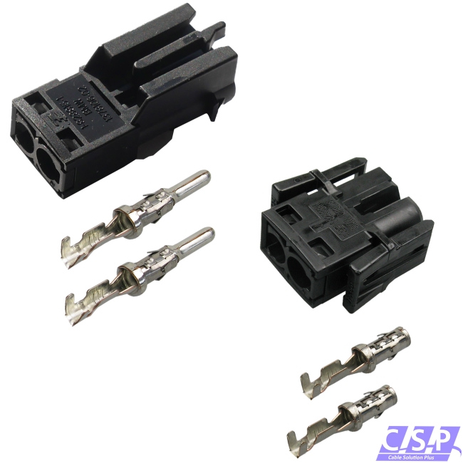 Reparaturset 2-polig Stecker wie BMW 1378106.9 / 1378108.9 TE 82815-1 82816-1